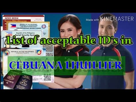 cebuana lhuillier valid id|LIST OF VALID ID's ACCEPTABLE IN CEBUANA .